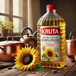 Sunflower Oil (KRUTA : Extra Grade, 2.8 Liter)
