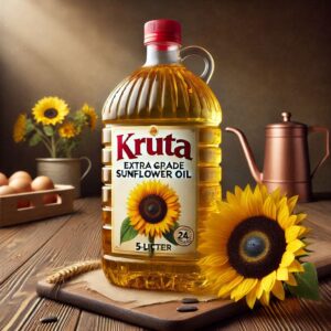 Sunflower Oil (KRUTA : Extra Grade, 5 Liter)