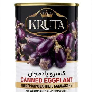 Canned eggplant (Canned 400g Kruta)