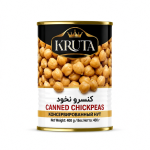 Canned chickpeas (Canned 400g Kruta)